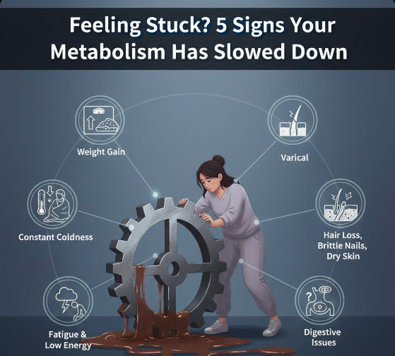 Feeling Stuck? 5 Signs Your Metabolism Has Slowed Down (And How to Gently Restart It)
