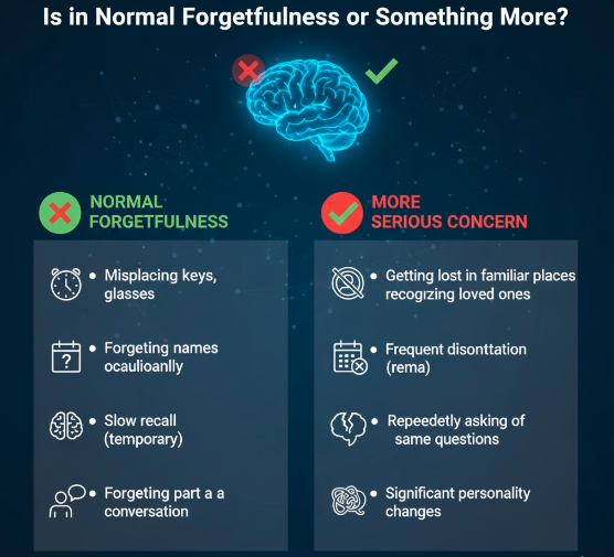 Is It Normal Forgetfulness or Something More? A Guide to Understanding Memory Lapses