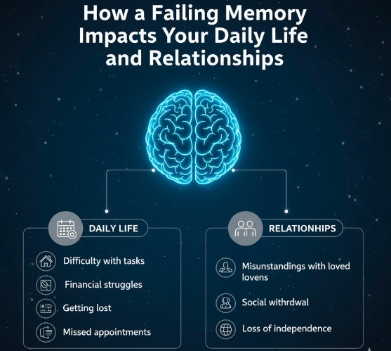 How a Failing Memory Impacts Your Daily Life and Relationships: The Unspoken Struggle