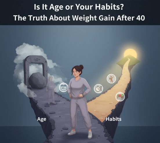 Is It Age or Your Habits? The Truth About Weight Gain After 40